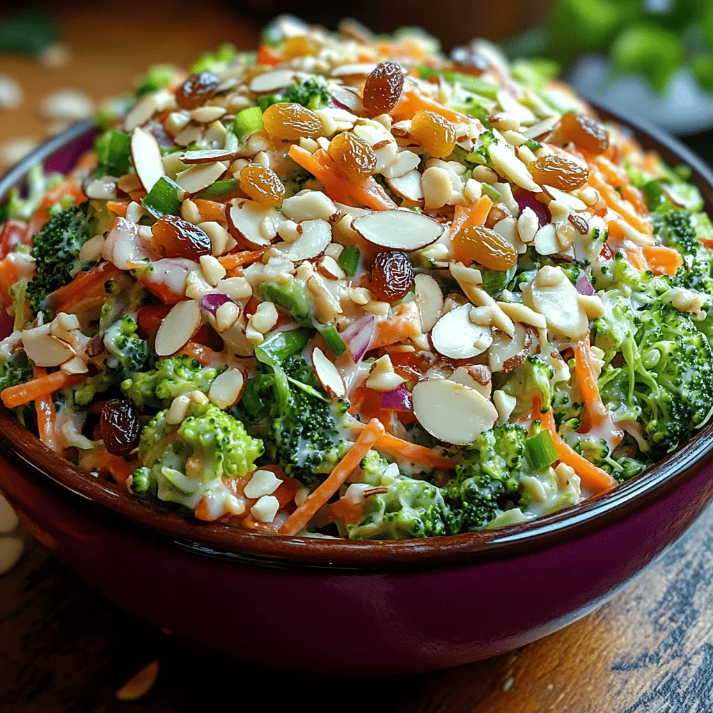Der knackige Brokkoli-Slaw-Salat hat sich in den letzten Jahren zu einem beliebten Gericht entwickelt, das nicht nur gesund, sondern auch äußerst schmackhaft ist. Dieser Salat vereint eine Vielzahl von frischen Zutaten, die nicht nur für ihre Nährstoffe bekannt sind, sondern auch eine wunderbare Textur und Geschmackskombination bieten. Egal, ob als Beilage zu einem Grillfest, als leichtes Mittagessen oder als gesunder Snack für zwischendurch – dieser Salat ist die perfekte Wahl.