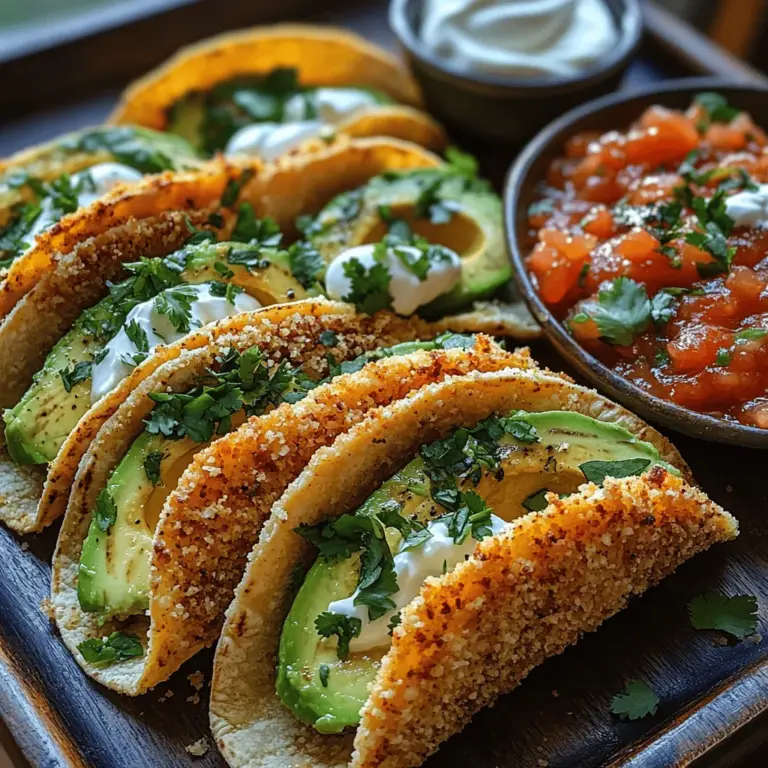 Um diese leckeren Tacos zuzubereiten, benötigen Sie einige frische Zutaten, die leicht erhältlich sind. Hier sind die Hauptbestandteile des Rezepts: