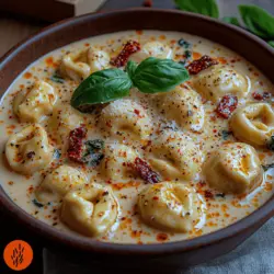 In der modernen Küche spielen Rezepte eine zentrale Rolle. Sie sind nicht nur einfache Anleitungen, sondern auch kreative Ausdrucksformen, die es uns ermöglichen, neue Geschmäcker und Aromen zu entdecken. In einer Welt, in der Zeit oft knapp ist und die Ansprüche an gesunde Ernährung steigen, sind schnelle, schmackhafte und nahrhafte Gerichte gefragter denn je. Eines dieser wunderbaren Gerichte, das sowohl geschmacklich als auch in der Zubereitung überzeugt, sind cremige Tortellini mit getrockneten Tomaten.
