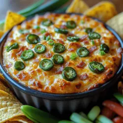 Wenn es um köstliche und gesellige Snacks geht, ist der Zesty Creamy Jalapeño Popper Dip ein absoluter Favorit. Diese cremige und würzige Dip-Variante hat sich in den letzten Jahren zu einem Highlight bei Partys, Grillabenden und Familienfeiern entwickelt. Die Kombination aus Frischkäse, saurer Sahne, scharfen Jalapeños und knusprigem Speck sorgt für eine Geschmacksexplosion, die jeden Gaumen erfreut. Egal, ob Sie ein Fan von scharfen Speisen sind oder einfach nur nach einem herzhaften Dip suchen – dieses Rezept hat für jeden etwas zu bieten.