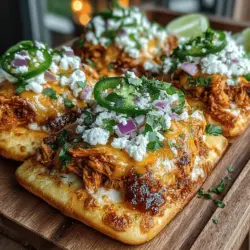 Willkommen zu einem Rezept, das sowohl Geschmack als auch Bequemlichkeit vereint: die Zesty BBQ Chicken Flatbread Sandwiches. Diese köstlichen Fladenbrote sind nicht nur einfach zuzubereiten, sondern auch vielseitig und anpassbar, was sie zu einem Favoriten in vielen Küchen macht. Ursprünglich aus der amerikanischen Gastronomie stammend, haben BBQ-Hähnchen und Fladenbrot ihren Weg in die Herzen und Mägen vieler Menschen gefunden. Ob bei einem Grillabend, einem Picknick oder einfach zum Abendessen – diese Sandwiches sind eine hervorragende Wahl.