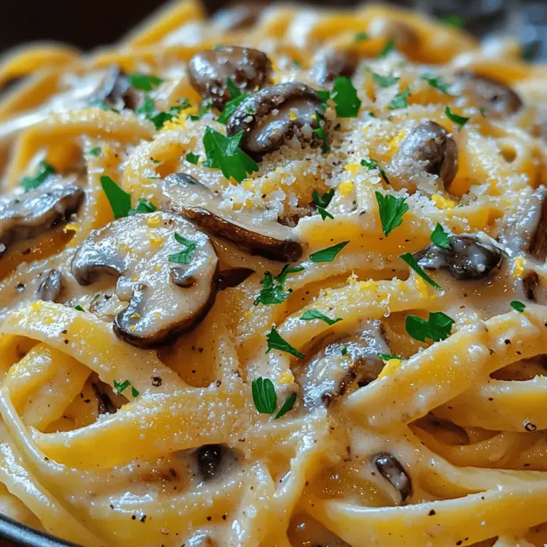Die cremige Pasta mit Waldpilzen ist ein wahres Fest für die Sinne und eine kulinarische Umarmung für alle Liebhaber von Pilzgerichten. Dieses Rezept vereint die reichhaltige Cremigkeit von Sahne mit der erdigen Tiefe von frisch gesammelten Waldpilzen und wird schnell zu einem Lieblingsgericht in jedem Haushalt. Perfekt für ein elegantes Abendessen oder ein gemütliches Essen unter der Woche, ist dieses Gericht nicht nur köstlich, sondern auch einfach zuzubereiten.