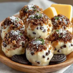 Willkommen in der süßen Welt der Oreo Delight Cookie Dough Balls! Diese kleinen Leckerbissen sind mehr als nur ein Dessert – sie sind ein wahrhaft verführerisches Erlebnis. Die Kombination aus weichem Keksteig, knusprigen Oreo-Keksen und schokoladigen Mini-Stückchen ergibt eine himmlische Geschmacksexplosion, die sowohl Kinder als auch Erwachsene begeistert. Ursprünglich aus den USA stammend, haben Cookie Dough Balls in den letzten Jahren an Beliebtheit gewonnen und sind mittlerweile in vielen Haushalten zu einem beliebten Snack geworden.