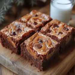 Willkommen in der verführerischen Welt der Karamellwirbel Brownie Riegel! Wenn Sie auf der Suche nach einem Dessert sind, das einfach zuzubereiten ist und gleichzeitig die Herzen aller Schokoladenliebhaber höher schlagen lässt, dann sind Sie hier genau richtig. Diese Brownies sind nicht nur saftig und schokoladig, sondern auch mit einem köstlichen Karamellwirbel verfeinert, der jedem Bissen das gewisse Etwas verleiht.