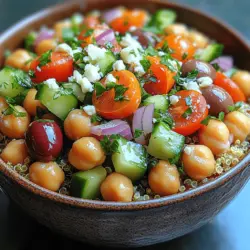In der heutigen schnelllebigen Welt suchen viele Menschen nach einfachen, gesunden und nahrhaften Mahlzeiten, die nicht nur gut schmecken, sondern auch schnell zubereitet werden können. Die mediterrane Küche ist bekannt für ihre frischen Zutaten und gesunden Fette, die nicht nur köstlich sind, sondern auch zahlreiche gesundheitliche Vorteile bieten. Eine besonders beliebte Option ist die Kichererbsen-Power-Bowl, die reich an Proteinen, Ballaststoffen und Vitaminen ist. Dieses Rezept vereint die Aromen des Mittelmeerraums und sorgt dafür, dass Sie sich sofort vital und zufrieden fühlen.