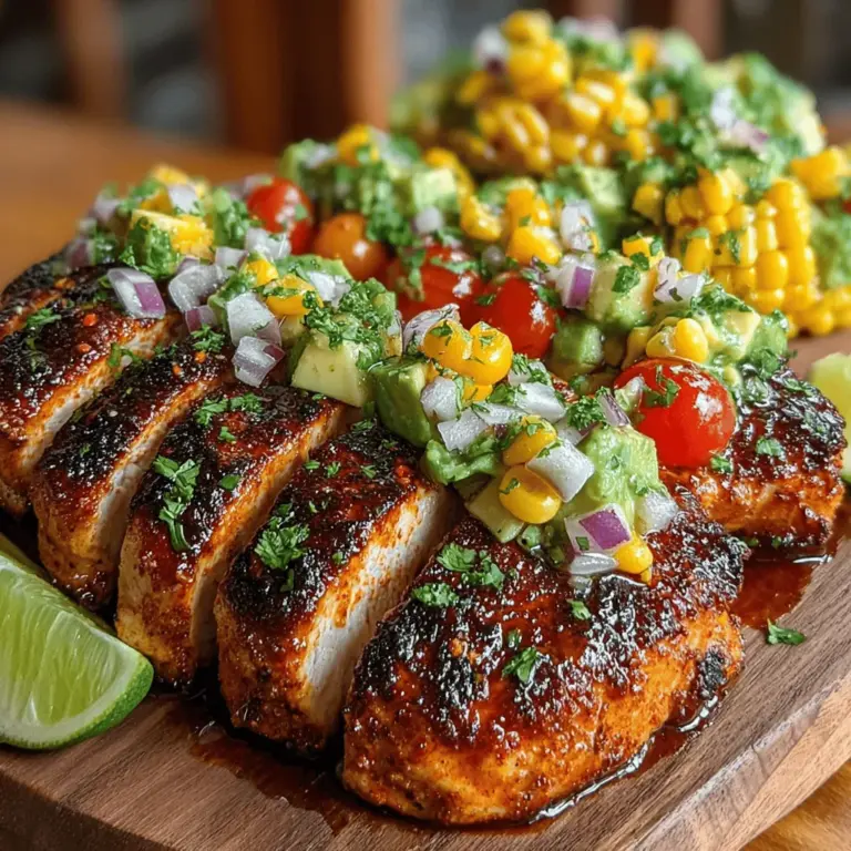 Willkommen zu einem Geschmackserlebnis, das sowohl Herz als auch Gaumen erfreut – unser Rezept für Paprika-Hühnchen mit Avocado-Mais-Salsa. Dieses Gericht vereint die köstlichen Aromen von geräuchertem Paprika und frischer Avocado mit einer knackigen Salsa, die jedes Dinner in ein besonderes Ereignis verwandelt. Es ist nicht nur ein Fest für die Sinne, sondern auch eine gesunde Option, die sich ideal für ein Familienessen oder eine gesellige Runde eignet.