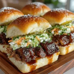 Willkommen zu einem kulinarischen Erlebnis, das den unverwechselbaren Geschmack von BBQ direkt auf Ihren Teller bringt! In diesem Artikel stellen wir Ihnen unser Rezept für Rauchige BBQ-Brisket-Sandwiches mit würziger Coleslaw vor. Dieses Gericht kombiniert zartes, rauchiges Brisket mit einer erfrischenden und würzigen Coleslaw, die perfekt harmoniert und das Sandwich zu einem echten Genuss macht.