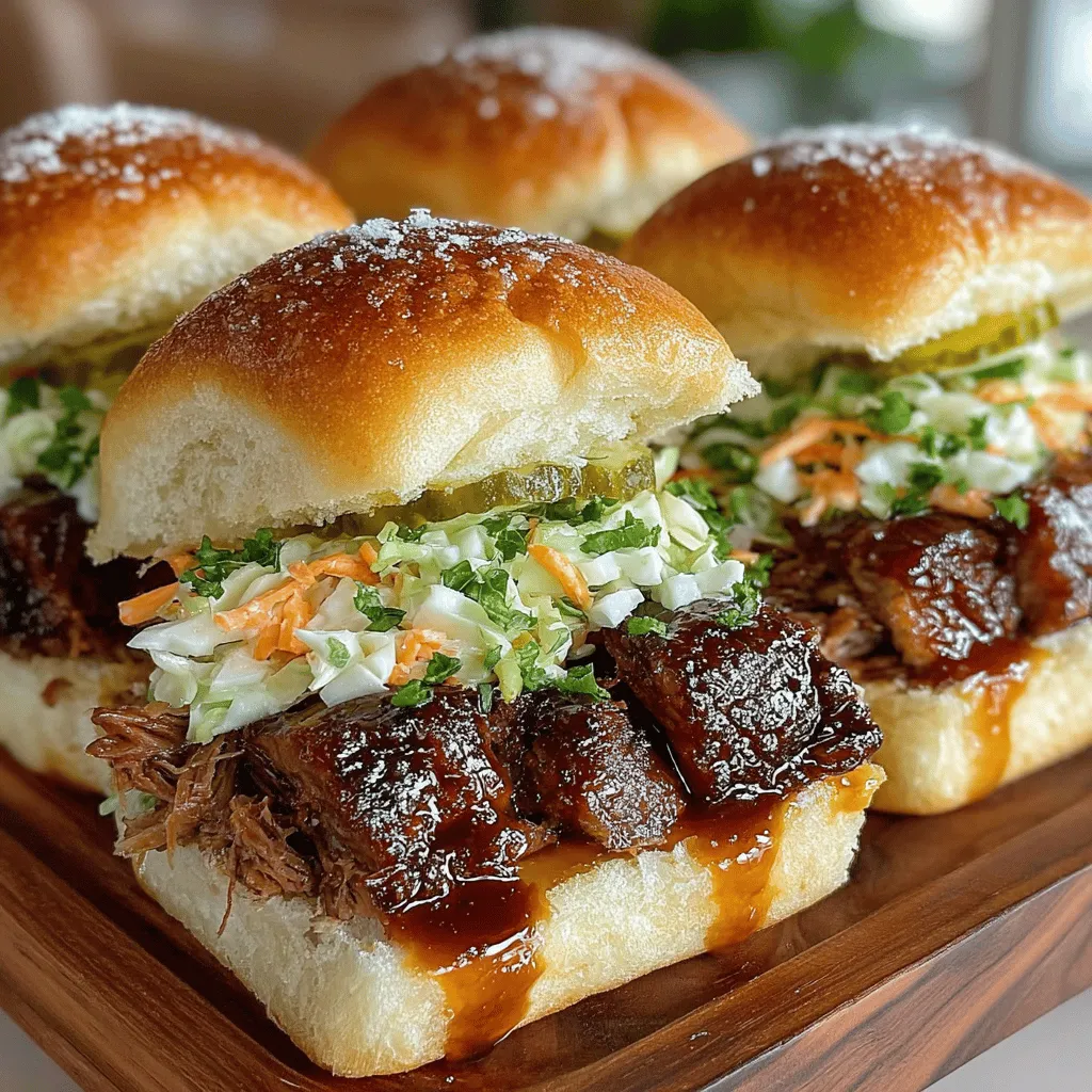 Willkommen zu einem kulinarischen Erlebnis, das den unverwechselbaren Geschmack von BBQ direkt auf Ihren Teller bringt! In diesem Artikel stellen wir Ihnen unser Rezept für Rauchige BBQ-Brisket-Sandwiches mit würziger Coleslaw vor. Dieses Gericht kombiniert zartes, rauchiges Brisket mit einer erfrischenden und würzigen Coleslaw, die perfekt harmoniert und das Sandwich zu einem echten Genuss macht.