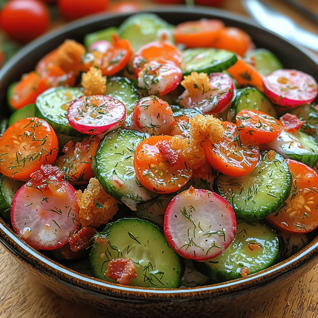 In der heutigen schnelllebigen Welt ist die Zubereitung von Speisen zu Hause nicht nur eine Kunst, sondern auch eine wichtige Möglichkeit, sich gesund zu ernähren und den eigenen Geschmack zu entfalten. Rezepte sind der Schlüssel zu köstlichen Gerichten, die uns nicht nur sättigen, sondern auch unsere Sinne erfreuen. Sie ermöglichen es uns, neue Geschmäcker zu entdecken und traditionelle Küchen zu erkunden. In diesem Artikel stellen wir Ihnen ein besonders erfrischendes und knackiges Rezept vor: den Knusprigen Ranch Gurkensalat.