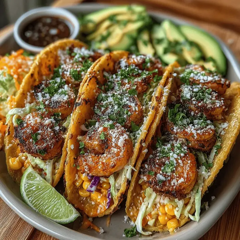 Gegrillte Garnelen und Mais Tacos sind eine köstliche Kombination aus zarten, würzigen Garnelen, frisch gegrilltem Mais und einer Vielzahl von frischen Zutaten, die in einer warmen Maistortilla serviert werden. Dieses Gericht vereint die Aromen der mexikanischen Küche und ist besonders beliebt in den warmen Monaten, wenn frische Zutaten in Hülle und Fülle vorhanden sind. Tacos sind nicht nur einfach zuzubereiten, sondern auch äußerst vielseitig: Sie können je nach Vorlieben und Saison angepasst werden.