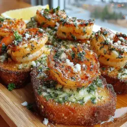 Knoblauchbutter-Garnelen-Toastbites sind nicht nur ein beliebtes Snack-Rezept, sondern auch eine wahre Gaumenfreude, die bei jedem Anlass für Begeisterung sorgt. Diese köstlichen kleinen Häppchen vereinen die Aromen von saftigen Garnelen, aromatischem Knoblauch und zart geschmolzener Butter auf knusprigem Brot. Egal, ob Sie eine Feier planen, Gäste bewirten oder einfach nur ein leckeres Abendessen zubereiten möchten – diese Toastbites sind die perfekte Wahl.