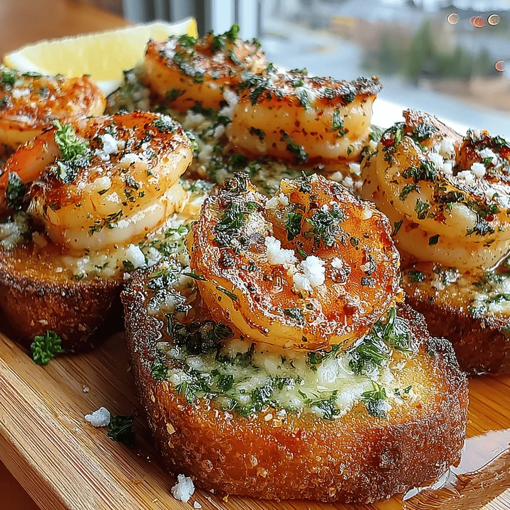 Knoblauchbutter-Garnelen-Toastbites sind nicht nur ein beliebtes Snack-Rezept, sondern auch eine wahre Gaumenfreude, die bei jedem Anlass für Begeisterung sorgt. Diese köstlichen kleinen Häppchen vereinen die Aromen von saftigen Garnelen, aromatischem Knoblauch und zart geschmolzener Butter auf knusprigem Brot. Egal, ob Sie eine Feier planen, Gäste bewirten oder einfach nur ein leckeres Abendessen zubereiten möchten – diese Toastbites sind die perfekte Wahl.