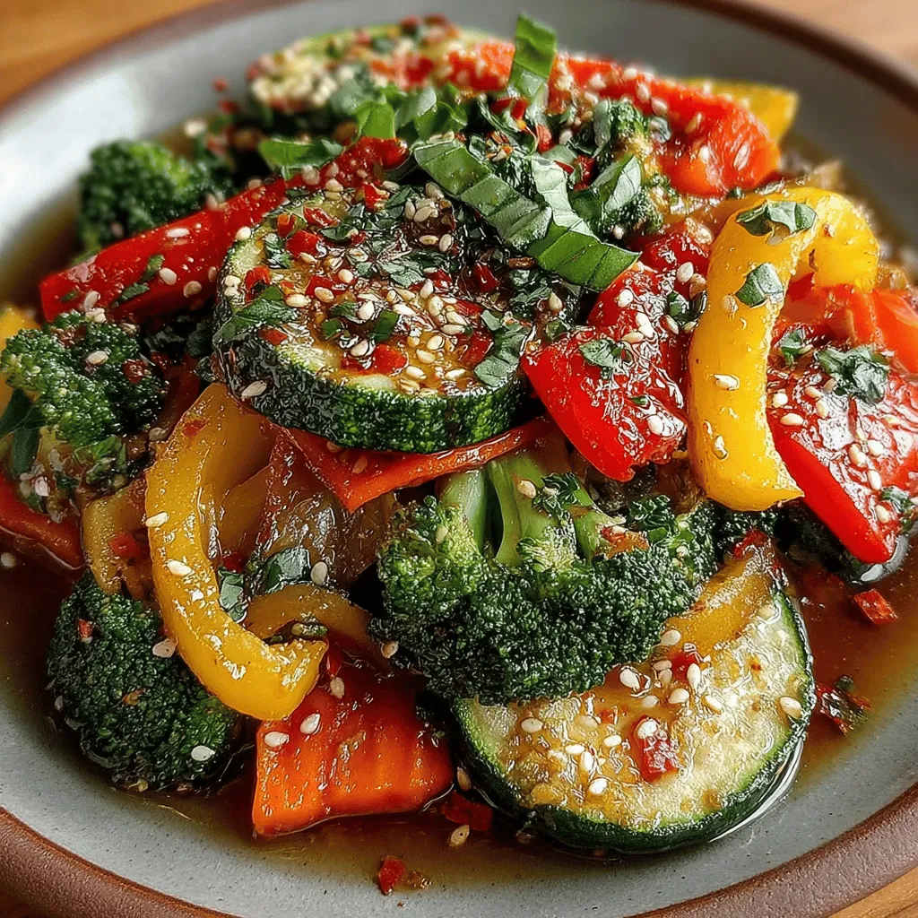 Buntes Sommer Gemüsesauté – Ein Vielfältiges Rezept für Frische und Geschmack