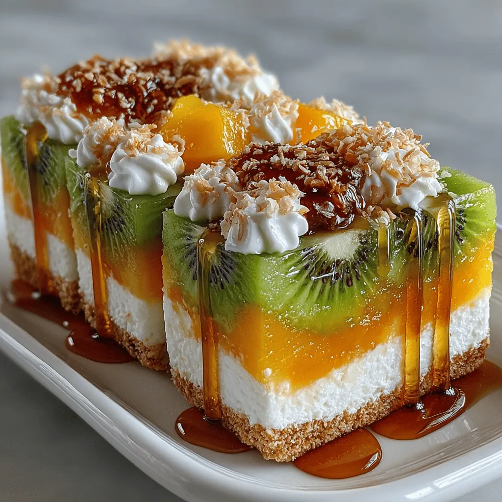 In der heutigen Zeit, in der gesunde Snacks und erfrischende Desserts immer beliebter werden, bietet das Rezept für die Tropischen Paradies Gefrorenen Joghurt Mango Kiwi Riegel eine köstliche und gesunde Alternative zu herkömmlichen Süßigkeiten. Diese gefrorenen Riegel sind nicht nur ein Genuss für den Gaumen, sondern auch eine wunderbare Möglichkeit, die frischen Aromen tropischer Früchte zu genießen und gleichzeitig eine Portion Protein durch griechischen Joghurt zu integrieren. Perfekt für heiße Sommertage oder als gesunder Snack für zwischendurch – diese Riegel sind ein wahres Geschmackserlebnis.