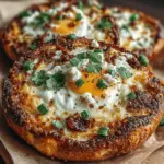 Wenn Sie auf der Suche nach einem schmackhaften und nahrhaften Frühstück sind, das sowohl einfach zuzubereiten als auch köstlich ist, dann sind diese würzigen Mini Frühstückspizzen genau das Richtige für Sie! Dieses Rezept hat sich in vielen Haushalten großer Beliebtheit erfreut, da es nicht nur die klassischen Frühstückszutaten vereint, sondern auch eine kreative Art bietet, den Tag zu beginnen. Diese kleinen Pizzen sind perfekt für ein entspanntes Familienfrühstück, ein Brunch mit Freunden oder sogar als Snack für unterwegs.