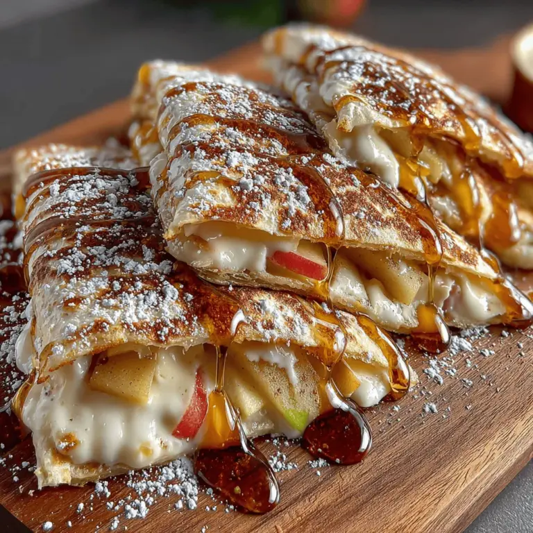 Quesadillas sind in der mexikanischen Küche weit verbreitet und bieten unzählige Möglichkeiten zur Variation. Die Kombination von süßen Äpfeln und herzhaftem Käse macht dieses Rezept besonders einzigartig. Die Verwendung von Äpfeln verleiht den Quesadillas nicht nur einen fruchtigen Geschmack, sondern auch eine angenehme Frische, die die Geschmacksknospen anregt. Hinzu kommt der zarte Schmelz des Cheddar-Käses, der die süßen Aromen perfekt ergänzt. Diese Kombination aus süß und herzhaft hat sich als besonders beliebt erwiesen und spricht sowohl Kinder als auch Erwachsene an.