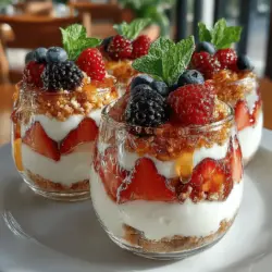 In der heutigen schnelllebigen Welt sind hausgemachte Rezepte eine wahre Oase der Kreativität und des Genusses. Sie ermöglichen es uns, mit frischen Zutaten zu experimentieren und gesunde, köstliche Gerichte zuzubereiten, die nicht nur den Gaumen erfreuen, sondern auch gut für unseren Körper sind. Ein besonders beliebtes und einfach zuzubereitendes Rezept, das sowohl als Frühstück, Snack oder Dessert geeignet ist, sind die wunderbaren Joghurt-Parfaits. Diese Schichtdesserts sind nicht nur ein Fest für die Augen, sondern auch äußerst nahrhaft und anpassbar.