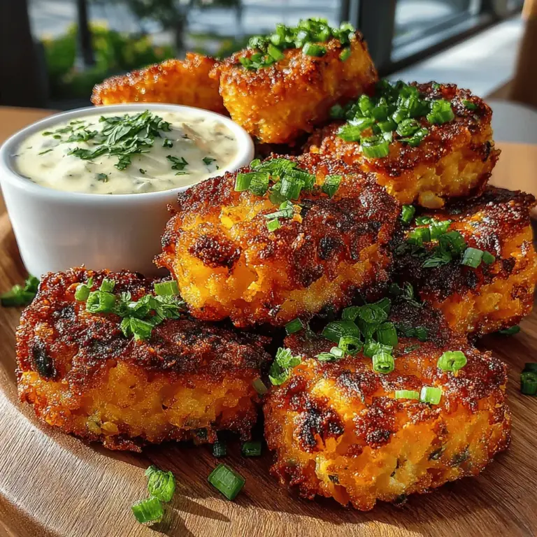 Süßkartoffeltörtchen sind eine köstliche Kombination aus süßem, cremigem Gemüse und würzigen Aromen, die sowohl als Vorspeise als auch als Snack geeignet sind. Diese kleinen, knusprigen Törtchen sind nicht nur einfach zuzubereiten, sondern auch eine gesunde Option für jede Gelegenheit. Ob bei einem gemütlichen Abendessen, einer Feier oder einfach als Snack zwischendurch – die Süßkartoffeltörtchen werden garantiert zum Hit auf jedem Tisch!