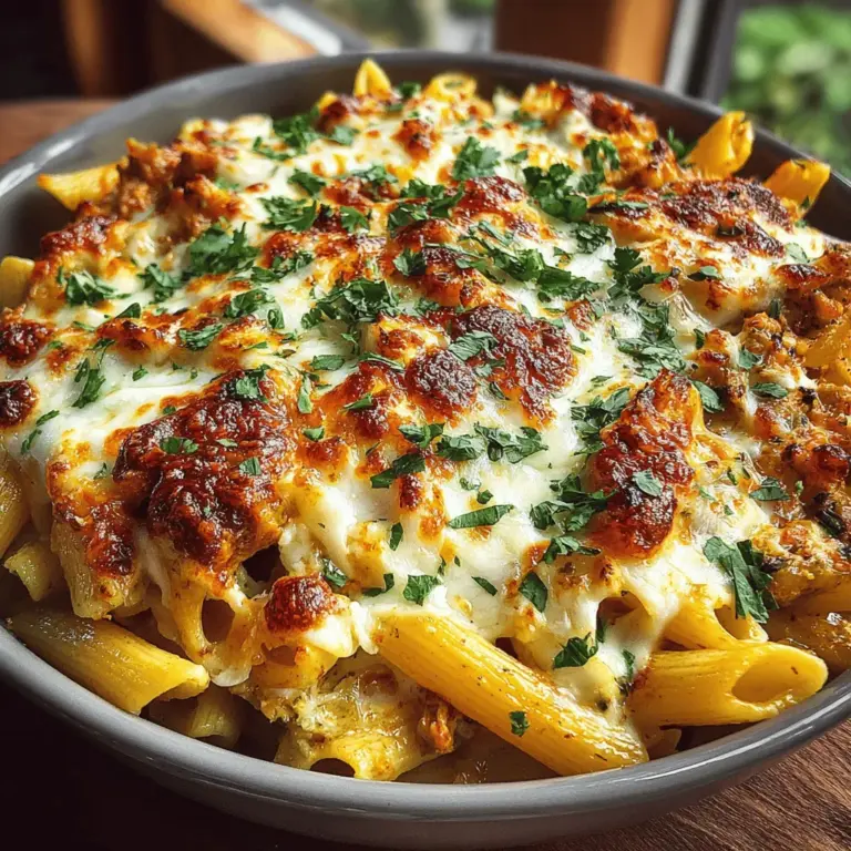Die cremige Hatch Chili Pasta Pfanne ist ein wahres Fest für alle Liebhaber von würzigen und gleichzeitig cremigen Gerichten. Mit der Kombination aus zarten Penne-Nudeln, herzhaften Hatch-Grünchilis und einer reichhaltigen Sahnesauce bringt dieses Rezept die Aromen des Südwestens direkt auf Ihren Tisch. Ideal für ein schnelles Abendessen unter der Woche oder als Highlight bei einem gemütlichen Abendessen mit Freunden – diese Pasta Pfanne wird Sie und Ihre Gäste begeistern.