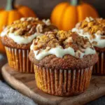 Die Tradition, Kürbis in Backwaren zu verwenden, hat ihren Ursprung in der amerikanischen Küche, wo Kürbis als Grundzutat in der Herbstsaison geschätzt wird. Diese Muffins kombinieren die süßen und würzigen Aromen von Kürbis mit einer Mischung aus wärmenden Gewürzen wie Zimt, Muskatnuss und Ingwer. Die Kombination aus feuchtem Kürbispüree und einer cremigen Frischkäsefüllung macht diese Muffins zu einem unverwechselbaren Erlebnis. Die Beliebtheit dieser Leckerei hat in den letzten Jahren zugenommen, und sie sind mittlerweile in vielen Cafés und Bäckereien zu finden.