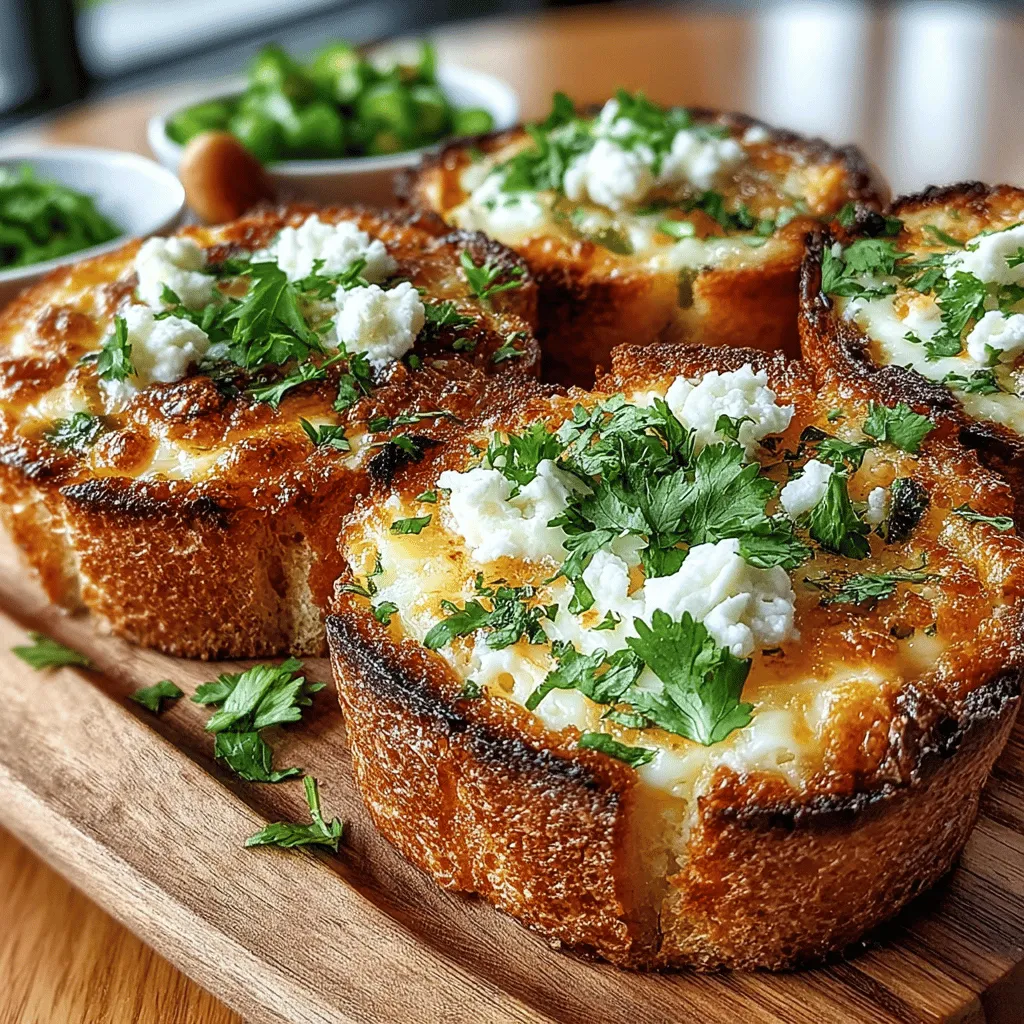 Wenn Sie auf der Suche nach einem köstlichen, herzhaften Frühstück oder Snack sind, dann sind die Grünen Chili Käse Eier Toast Tassen genau das Richtige für Sie! Diese kreative und schmackhafte Kombination aus knusprigem Vollkornbrot, Eiern, würzigen grünen Chilischoten und schmelzendem Cheddar-Käse sorgt für einen wahren Gaumenschmaus. Diese kleinen „Tassen“ sind nicht nur ein visuelles Highlight, sondern auch eine praktische Möglichkeit, all diese leckeren Zutaten in einem handlichen Format zu genießen.