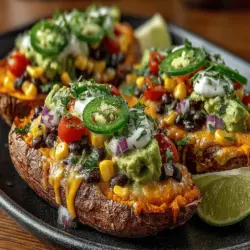 Süßkartoffel Nacho-Boote sind nicht nur ein echter Hingucker auf dem Tisch, sondern auch ein köstliches und nahrhaftes Gericht, das bei vielen Feiern und geselligen Abenden immer beliebter wird. Dieses Rezept kombiniert die Süße der Süßkartoffeln mit herzhaften Zutaten wie schwarzen Bohnen, Mais und Käse, was die Nacho-Boote zu einer perfekten Mischung aus Geschmack und Textur macht. Ob als sättigende Vorspeise oder als Hauptgericht – diese Nacho-Boote sind vielseitig und bieten eine gesunde Alternative zu herkömmlichen Nachos.