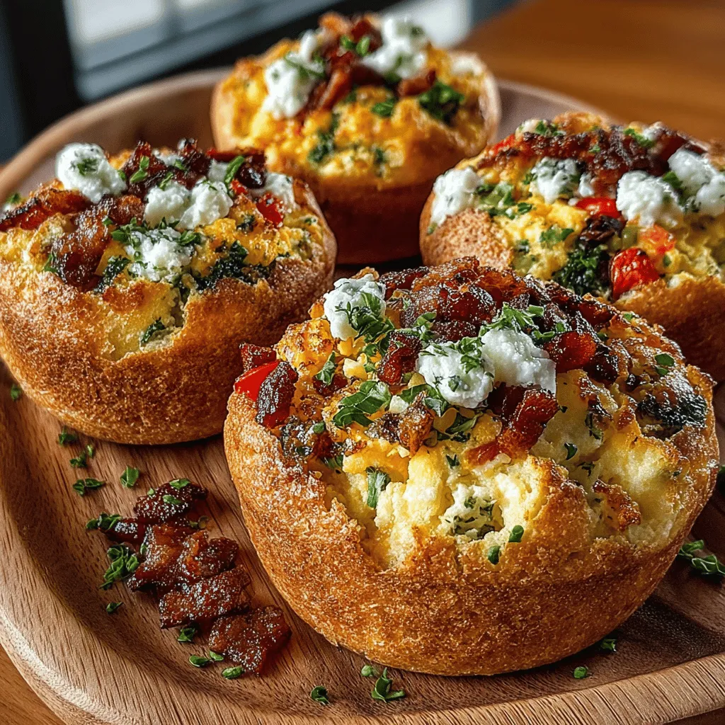 Die Mini-Egg-Muffin-Brot-Schalen sind eine wunderbare Möglichkeit, ein herzhaftes und nährstoffreiches Frühstück zuzubereiten, das sowohl lecker als auch einfach zu machen ist. In den letzten Jahren haben sich Muffin- und Eierschalen zu einem beliebten Trend in der Frühstückskultur entwickelt. Diese kleinen, handlichen Schalen sind nicht nur optisch ansprechend, sondern bieten auch die Möglichkeit, verschiedene Zutaten zu kombinieren und anzupassen, um den persönlichen Geschmack zu treffen. Ob für ein schnelles Frühstück unter der Woche oder für ein gemütliches Brunch am Wochenende – diese Mini-Egg-Muffin-Brot-Schalen sind die perfekte Wahl.
