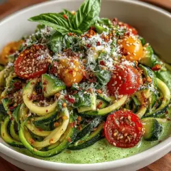 Willkommen zu einem köstlichen und gesunden Rezept, das sich perfekt für warme Sommertage eignet: die cremige Gurken-Avocado-Nudel-Schüssel. In dieser Schüssel vereinen sich frische Zutaten zu einem leicht zubereitbaren Gericht, das nicht nur geschmacklich überzeugt, sondern auch voller Nährstoffe steckt. Die Kombination aus Zucchini-Nudeln, cremiger Avocado und knackiger Gurke sorgt für ein erfrischendes Geschmackserlebnis, das sowohl als Hauptgericht als auch als Beilage serviert werden kann.