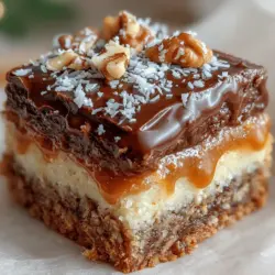 Willkommen zu einem köstlichen Rezept, das nicht nur einfach zuzubereiten ist, sondern auch gesund und nahrhaft! Die Dekadente No-Bake Karamell-Hafer-Schnitte sind perfekt für alle, die einen süßen Snack oder ein energiereiches Frühstück suchen, ohne dafür den Ofen anschalten zu müssen. Diese Schnitte sind nicht nur ein Genuss für den Gaumen, sondern auch eine hervorragende Quelle für wichtige Nährstoffe.