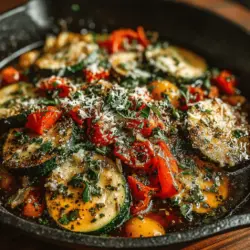 In der mediterranen Küche nimmt das Kochen mit frischem Gemüse eine zentrale Rolle ein. Die Zucchini & Tomaten Sommer-Pfanne ist ein ideales Beispiel dafür, wie einfache Zutaten in einem köstlichen Gericht zusammenkommen können. Zucchini, Tomaten, Paprika und Kräuter sind nicht nur gesund, sondern auch leicht verfügbar und äußerst vielseitig. Dieses Rezept ist ideal für alle, die gesunde, saisonale Speisen lieben und ihre Ernährung mit frischen, pflanzlichen Zutaten bereichern möchten.