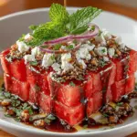 Kochkunst ist nicht nur eine Notwendigkeit, sondern auch eine Form der Kreativität und des Ausdrucks. In der modernen Gesellschaft hat das Kochen eine bedeutende Rolle eingenommen – es verbindet Familien, schafft Erinnerungen und fördert eine gesunde Ernährung. Besonders in der warmen Jahreszeit sehnen sich viele von uns nach frischen, leichten und gesunden Gerichten. Der spritzige Wassermelonen-Feta-Salat begeistert nicht nur durch seine erfrischenden Aromen, sondern auch durch seine einfache Zubereitung. Dieses zeitlose Gericht vereint die Süße der Wassermelone mit dem salzigen Geschmack des Feta-Käses und der Frische der Minze zu einem perfekten Sommergenuss.