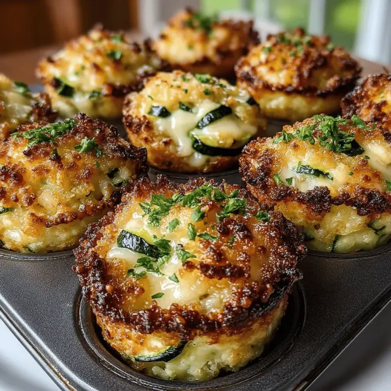 Willkommen in der Welt der Zucchini Mac & Cheese Bites – einem innovativen und köstlichen Rezept, das nicht nur den Gaumen erfreut, sondern auch eine gesunde Alternative zu traditionellen Snacks bietet. Diese kleinen Häppchen sind perfekt für Partys, als Fingerfood oder einfach als Snack für zwischendurch. Sie vereinen die cremige Textur von Mac & Cheese mit der Frische von Zucchini, was sie zu einer nahrhaften Wahl für Groß und Klein macht.