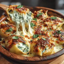 Gefüllte Muscheln sind nicht nur ein kulinarisches Highlight, sondern auch eine hervorragende Möglichkeit, Gemüse und Proteine in einer leckeren Form zu integrieren. Die Kombination aus Spinat und Käse bietet nicht nur großartigen Geschmack, sondern auch eine Vielzahl an gesundheitlichen Vorteilen. Spinat ist reich an Vitaminen und Mineralstoffen, während Käse für seine eiweißhaltigen Eigenschaften bekannt ist. Dieses Gericht ist somit nicht nur ein Fest für die Sinne, sondern auch eine nahrhafte Wahl.