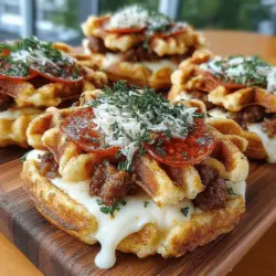 Köstliche Snacks sind der Schlüssel zu jeder gelungenen Feier oder einem geselligen Abend mit Freunden und Familie. Eine kreative Kombination aus Waffeln, Pizza und Würstchen präsentiert sich in diesem Rezept für Mini Wurst-Pizza-Waffel-Slider. Diese kleinen Leckerbissen sind nicht nur einfach zuzubereiten, sondern auch unglaublich vielseitig und beliebt bei Groß und Klein. Ob beim nächsten Spielabend, einer Familienfeier oder einfach nur als Snack für zwischendurch – diese Slider werden schnell zum Highlight auf jedem Tisch.