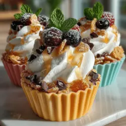 Das Konzept von gefrorenem Joghurt hat seinen Ursprung in den USA und erfreut sich seit vielen Jahren großer Beliebtheit. Ursprünglich als gesündere Alternative zu herkömmlichem Eiscreme gedacht, hat gefrorener Joghurt sich schnell zu einem Favoriten bei Eisliebhabern entwickelt. Die Kombination aus frischen Zutaten und einem Hauch von Süße macht dieses Dessert nicht nur lecker, sondern auch nahrhaft. Gefrorene Joghurt Toast Crunch Becher sind eine kreative und schmackhafte Variante, die besonders bei Kindern und Erwachsenen gleichermaßen gut ankommt.