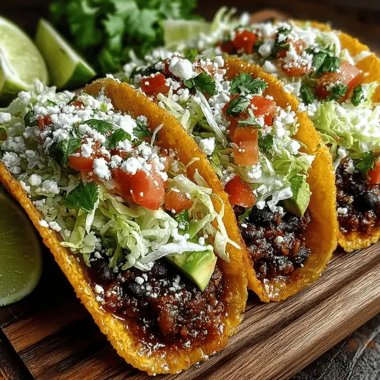 Herzlich willkommen zu einem neuen aufregenden Rezept, das Ihre Geschmacksknospen zum Tanzen bringen wird! Heute dreht sich alles um „Spicy Delight: Tacos mit grünen Chilis und schwarzen Bohnen“. Diese köstlichen Tacos sind nicht nur ein Fest für die Sinne, sondern auch eine wunderbare Möglichkeit, eine Vielzahl von Aromen und Texturen in einem Gericht zu vereinen.