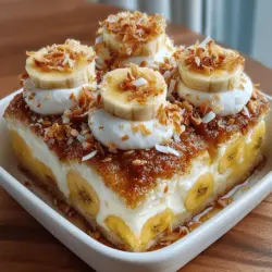 Die Zutaten für die gefrorenen Bananen-Kokos-Cremeschnitten sind sorgfältig ausgewählt, um sowohl Geschmack als auch Nährstoffe zu maximieren. Reife Bananen sind die Hauptzutat und sorgen für die natürliche Süße des Desserts. Sie sind reich an Kalium und Vitaminen, die gut für die Herzgesundheit sind. Kokoscreme oder Vollfett-Kokosmilch bringt eine cremige Textur ins Spiel und verleiht dem Dessert zusätzlich gesunde Fette, die für die allgemeine Gesundheit von Vorteil sind.