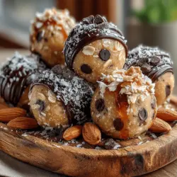 Wenn Sie auf der Suche nach einem gesunden, aber gleichzeitig köstlichen Snack sind, dann sind die Choco-Almond Bliss Bites genau das Richtige für Sie. Diese kleinen, energiereichen Bites vereinen den nussigen Geschmack von Mandelbutter mit der Süße von Honig und der Schokoladigkeit von Zartbitterschokoladenstückchen. Sie sind nicht nur unglaublich lecker, sondern auch einfach zuzubereiten. Diese kleinen Leckerbissen sind perfekt für den Snack zwischendurch oder als gesunde Süßigkeit nach dem Essen.