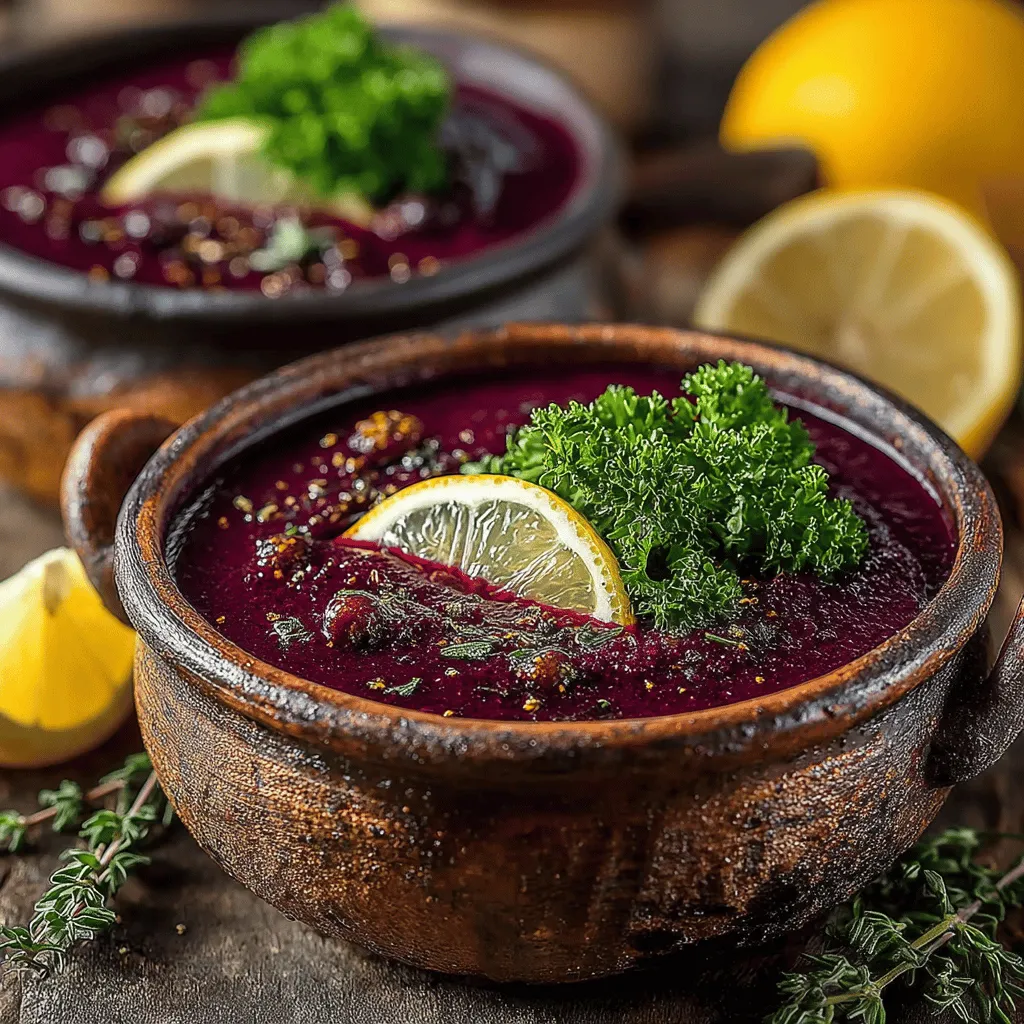 Feigen sind nicht nur köstlich, sondern auch äußerst nahrhaft. Sie enthalten viele Vitamine, Mineralstoffe und Antioxidantien, die zur Stärkung des Immunsystems beitragen. In der mediterranen Küche sind sie ein beliebtes Obst, das sowohl in süßen als auch in herzhaften Gerichten verwendet wird. Die Kombination aus der süßen, leicht karamellisierten Note der Feigen und der Frische von Kräutern macht diese Suppe zu einem wahren Genuss.