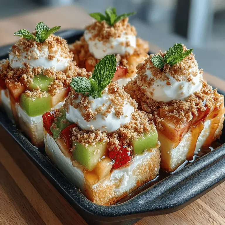 Die gefrorenen Joghurt-Apfel-Pie-Stücke sind nicht nur ein köstliches Dessert, sondern auch eine gesunde Alternative zu traditionellen Süßigkeiten. In den letzten Jahren hat sich der Trend zu gefrorenem Joghurt in vielen Haushalten etabliert, insbesondere an heißen Sommertagen, und dieses Rezept verbindet die Frische von Äpfeln mit der Cremigkeit von griechischem Joghurt. Die Kombination der Zutaten erzeugt eine köstliche, erfrischende Leckerei, die sowohl Erwachsene als auch Kinder begeistert.