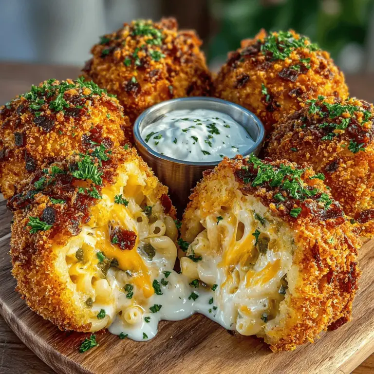 Die Hatch Chili Mac and Cheese Bomben sind eine köstliche Fusion aus zwei beliebten Gerichten: dem klassischen Mac and Cheese und der würzigen Note der Hatch-Grüner-Chilis. Diese kleinen Bällchen sind nicht nur ein Highlight bei jeder Party, sondern auch ein wunderbares Comfort Food, das mit jedem Bissen für eine Geschmacksexplosion sorgt. Ursprünglich inspiriert von der amerikanischen Küche, erfreuen sich diese Bomben in den letzten Jahren zunehmender Beliebtheit, nicht nur in den USA, sondern auch in vielen anderen Ländern, die die Kombination von cremigem Käse und scharfen Chilis lieben.