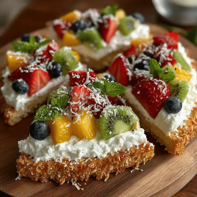 Willkommen in der aufregenden Welt der Dessert-Kreationen! Das Rezept für Fruit Pizza Nachos Supreme ist eine erfrischende und kreative Abwandlung des traditionellen Pizzaklassikers, die garantiert alle Geschmäcker vereint. Diese bunten und knusprigen Nachos sind nicht nur ein Blickfang auf jeder Feier, sondern auch eine köstliche Möglichkeit, saisonale Früchte zu genießen. Wenn Sie auf der Suche nach einem Dessert sind, das sowohl köstlich als auch einfach zuzubereiten ist, dann sind Sie hier genau richtig!