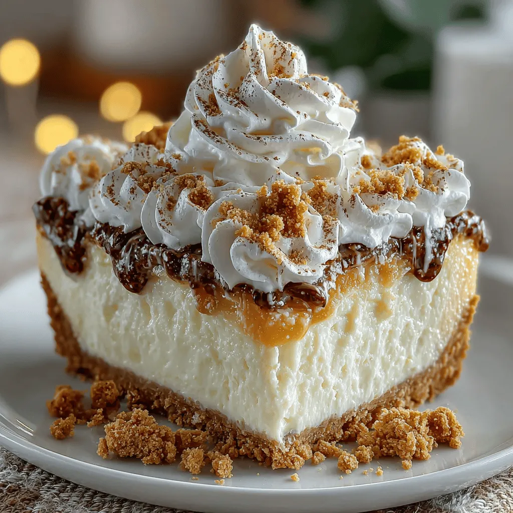 - 1 ½ Tassen Gingersnap-Kekskrümel: Diese Kekse sind die Basis für den Boden und verleihen dem Cheesecake seinen charakteristischen würzigen Geschmack. - ½ Tasse ungesalzene Butter, geschmolzen: Die Butter sorgt für die nötige Bindung und macht den Boden schön knusprig. - 2 Esslöffel Zucker: Ein wenig Zucker fügt zusätzliche Süße hinzu und hilft, die Krümel zu verbinden. - 1 Teelöffel gemahlener Zimt: Zimt ist das Gewürz des Herbstes und verstärkt das Aroma des Gingersnap-Bodens.