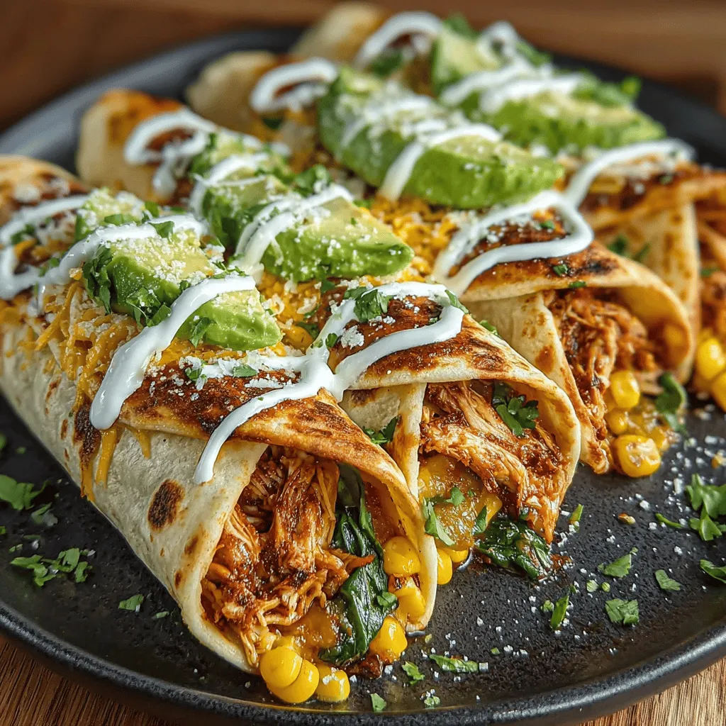 Die würzigen grünen Chili-Hühnchen-Wraps sind ein köstliches und vielseitiges Gericht, das sich perfekt für ein schnelles Abendessen oder ein lässiges Mittagessen eignet. Dieses Rezept kombiniert zartes Hühnchen, frische grüne Chilis, knackiges Gemüse und cremige Avocado in einem weichen Tortilla-Wrap. Die harmonische Mischung aus Gewürzen und Zutaten macht diese Wraps zu einem echten Geschmackserlebnis, das sowohl Liebhaber der scharfen Küche als auch diejenigen, die es etwas milder mögen, begeistert.