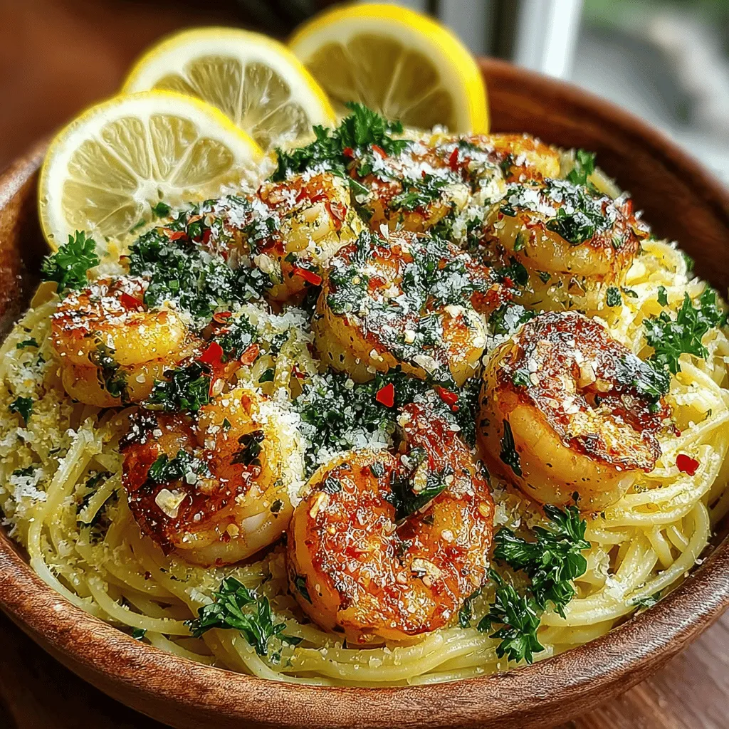 Die Zesty Lemon Garlic Shrimp Pasta ist ein köstliches und leichtes Gericht, das perfekt für warme Sommerabende oder als schnelles Mittagessen geeignet ist. Diese Pasta vereint die Frische von Zitrone und Knoblauch mit der zarten Textur von Garnelen, was zu einer harmonischen Geschmackskombination führt, die selbst die wählerischsten Esser begeistert. In der heutigen Kochwelt erfreut sich dieses Rezept großer Beliebtheit, nicht nur wegen seiner einfachen Zubereitung, sondern auch wegen der Verwendung frischer und hausgemachter Zutaten, die den Geschmack auf ein neues Level heben.