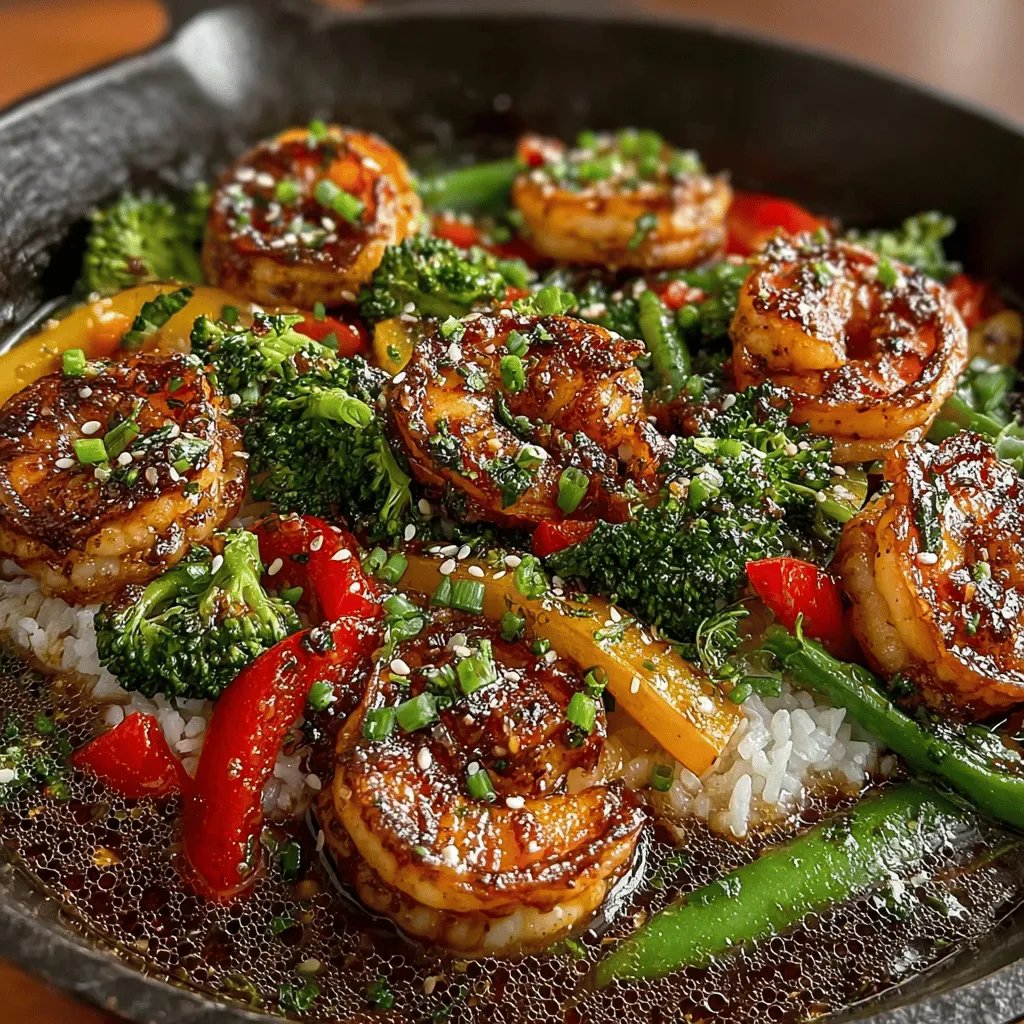 Willkommen in der Welt der asiatischen Küche! Mit unserem Rezept für Sizzling Shrimp & Veggie Delight bringen wir Ihnen ein schnelles, gesundes und schmackhaftes Gericht, das nicht nur Ihre Sinne anspricht, sondern auch einfach zuzubereiten ist. Die Kombination aus zarten Garnelen und knackigem Gemüse sorgt für ein harmonisches Geschmackserlebnis, das sowohl Erwachsene als auch Kinder begeistert. In einer Zeit, in der immer mehr Menschen Wert auf gesunde Ernährung und frische Zutaten legen, ist die Zubereitung von eigenen Gerichten zuhause eine wunderbare Möglichkeit, den Nährstoffgehalt zu kontrollieren und den Genuss zu maximieren.