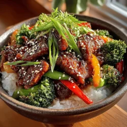 Herzhafte Teriyaki-Hähnchen- und Gemüse-Medley