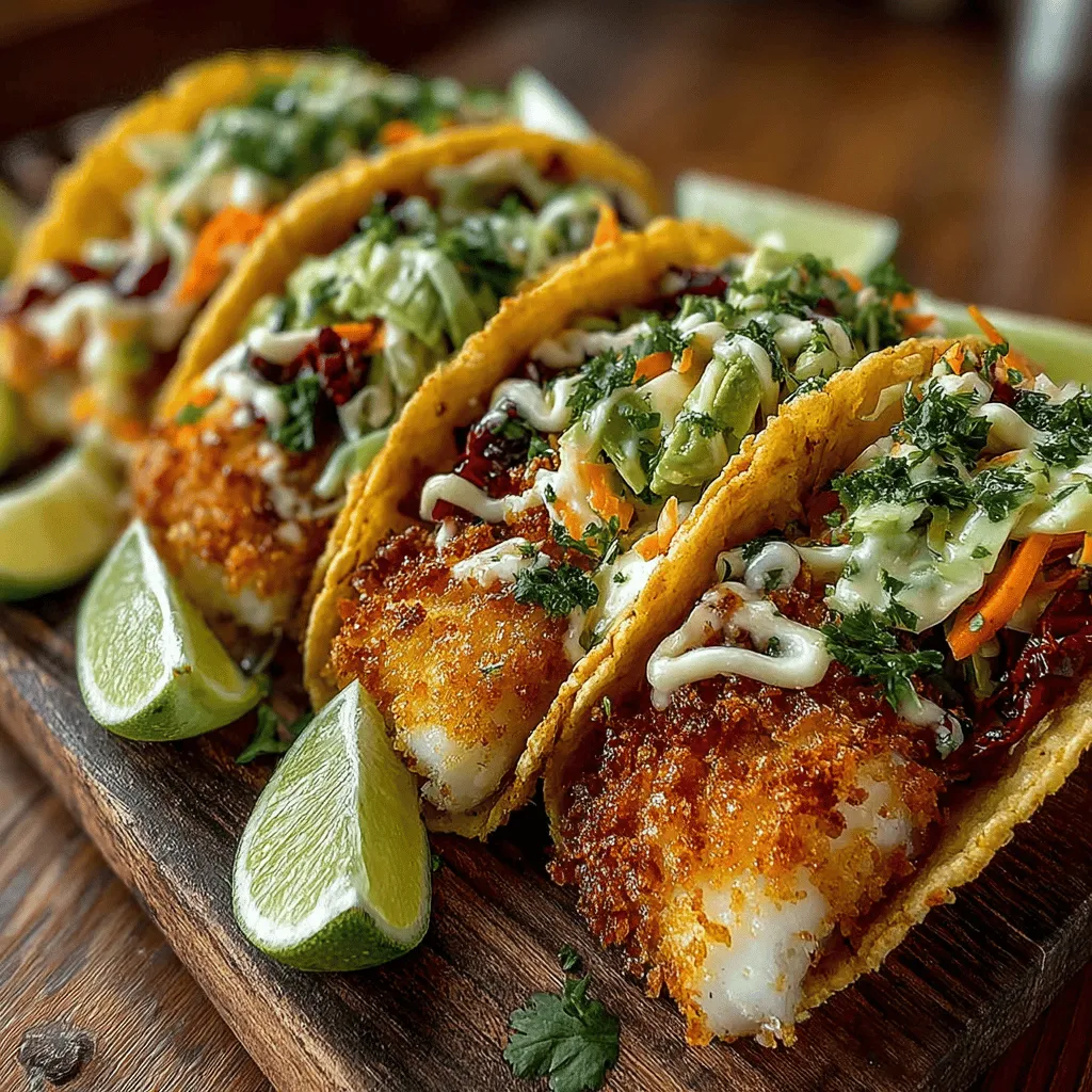 Fisch-Tacos sind eine köstliche und vielseitige Option, die nicht nur den Gaumen erfreuen, sondern auch eine gesunde Wahl für jedes Essen darstellen. Dieses Rezept für krosse gebackene Fisch-Tacos mit einem frischen Kohlsalat vereint knusprigen Fisch, knackiges Gemüse und cremige Avocado in einer perfekt gewärmten Tortilla. Was dieses Gericht besonders macht, ist die Kombination aus gesunden Zutaten und der Möglichkeit, es leicht anzupassen, um verschiedene Geschmäcker und diätetische Vorlieben zu berücksichtigen.