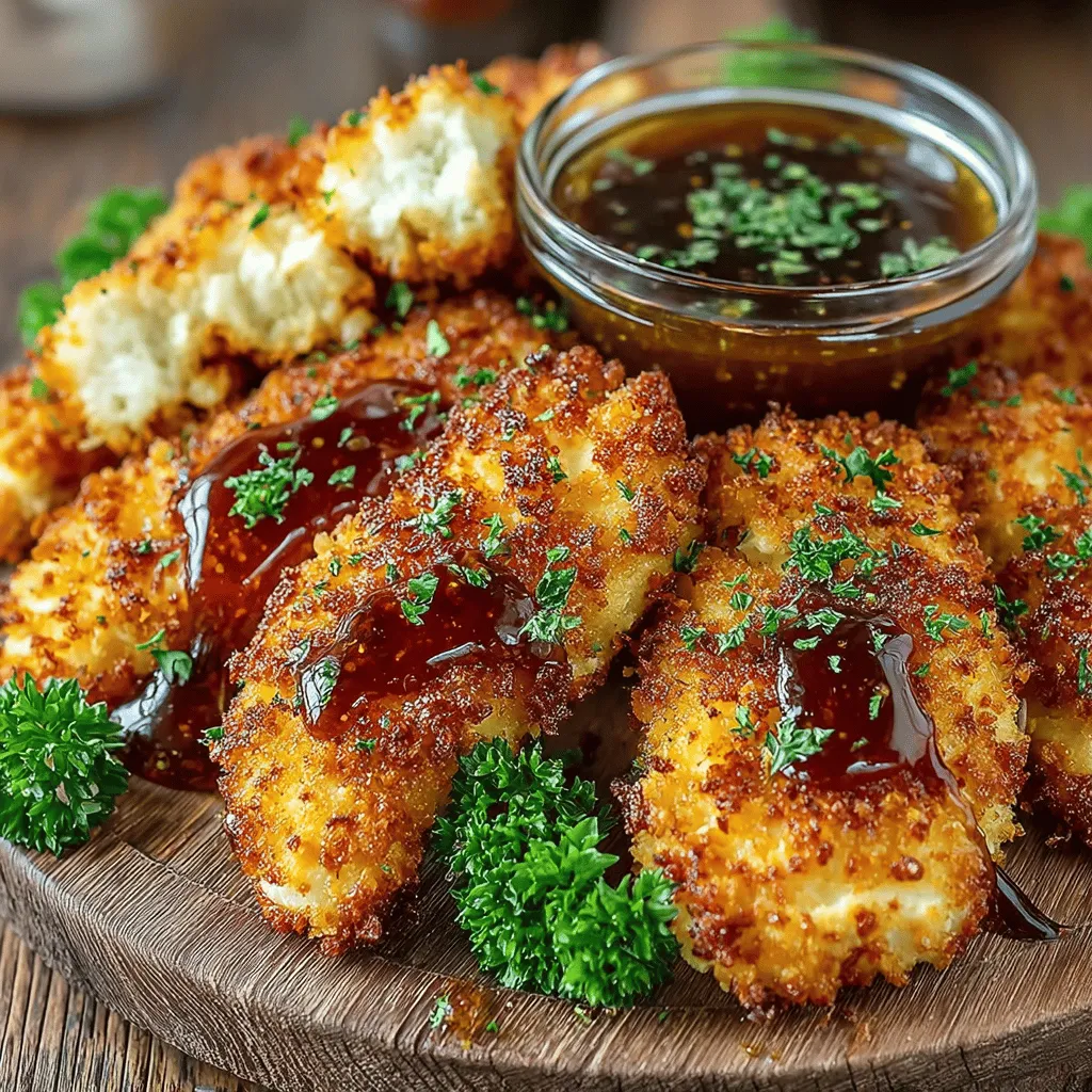 Crispy Baked Chicken Tenders sind nicht nur ein beliebtes Gericht unter den Liebhabern von Geflügel, sondern auch eine großartige Option für Familienessen, Partys oder einfach als Snack für zwischendurch. Dieses Gericht vereint die knusprige Textur von perfekt gebackenem Hähnchen mit einer köstlichen Honig-Senfsauce, die für eine süß-würzige Geschmacksnote sorgt. Die Zubereitung ist einfach und erfordert nur wenige Zutaten, die in jedem Haushalt zu finden sind.