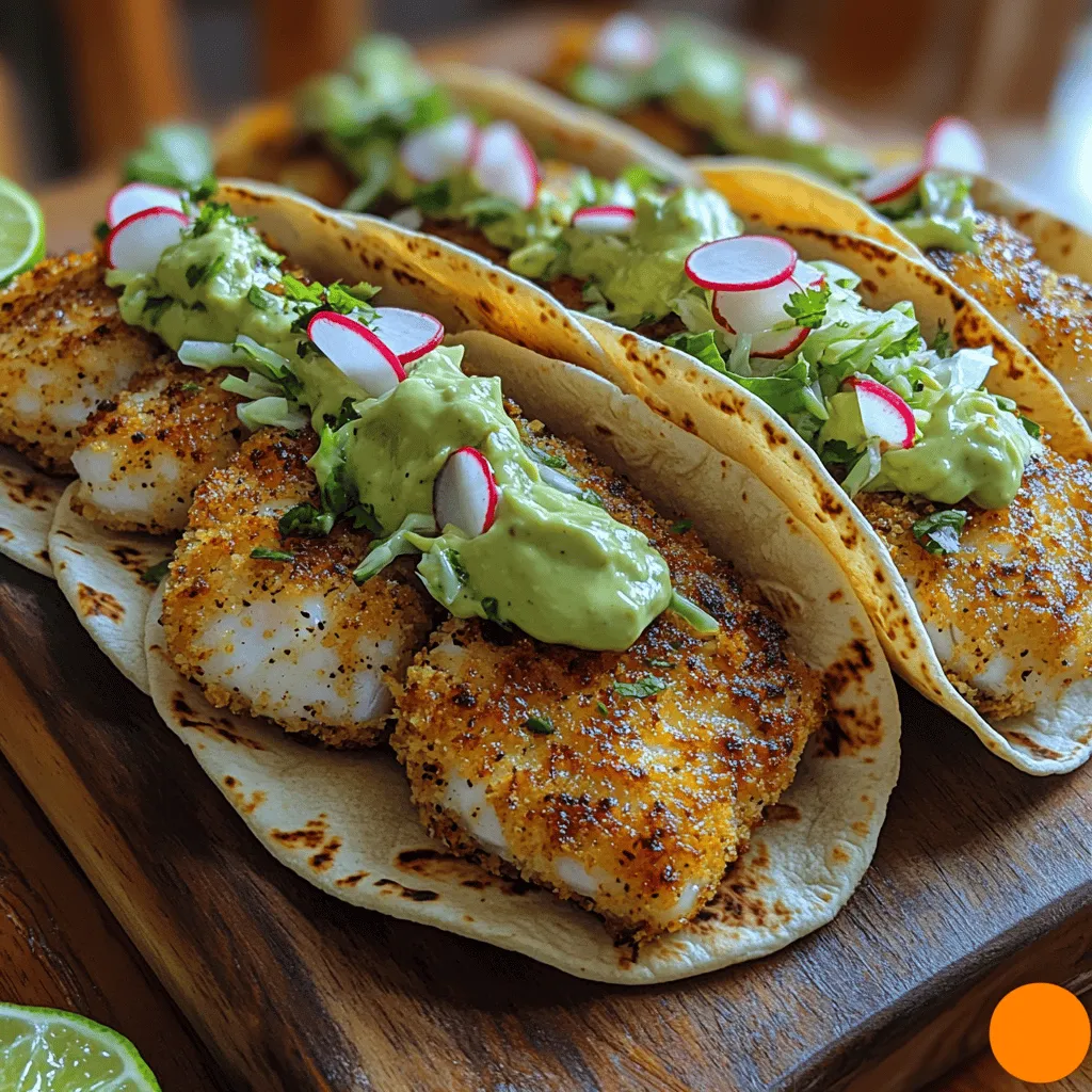 Fischtacos sind ein köstliches und vielseitiges Gericht, das in der modernen Küche zunehmend an Beliebtheit gewinnt. Sie vereinen die Frische des Meeres mit den Aromen und Texturen, die aus einer perfekt zubereiteten Tortilla kommen. In diesem Rezept stellen wir Ihnen eine Variante vor, die nicht nur geschmacklich überzeugt, sondern auch einfach zuzubereiten ist: Knusprige gebackene Fischtacos mit einer cremigen Avocado-Sauce. Dieses Gericht ist ideal für ein entspanntes Abendessen mit Freunden oder Familie und bringt einen Hauch von Mexiko direkt auf Ihren Tisch.